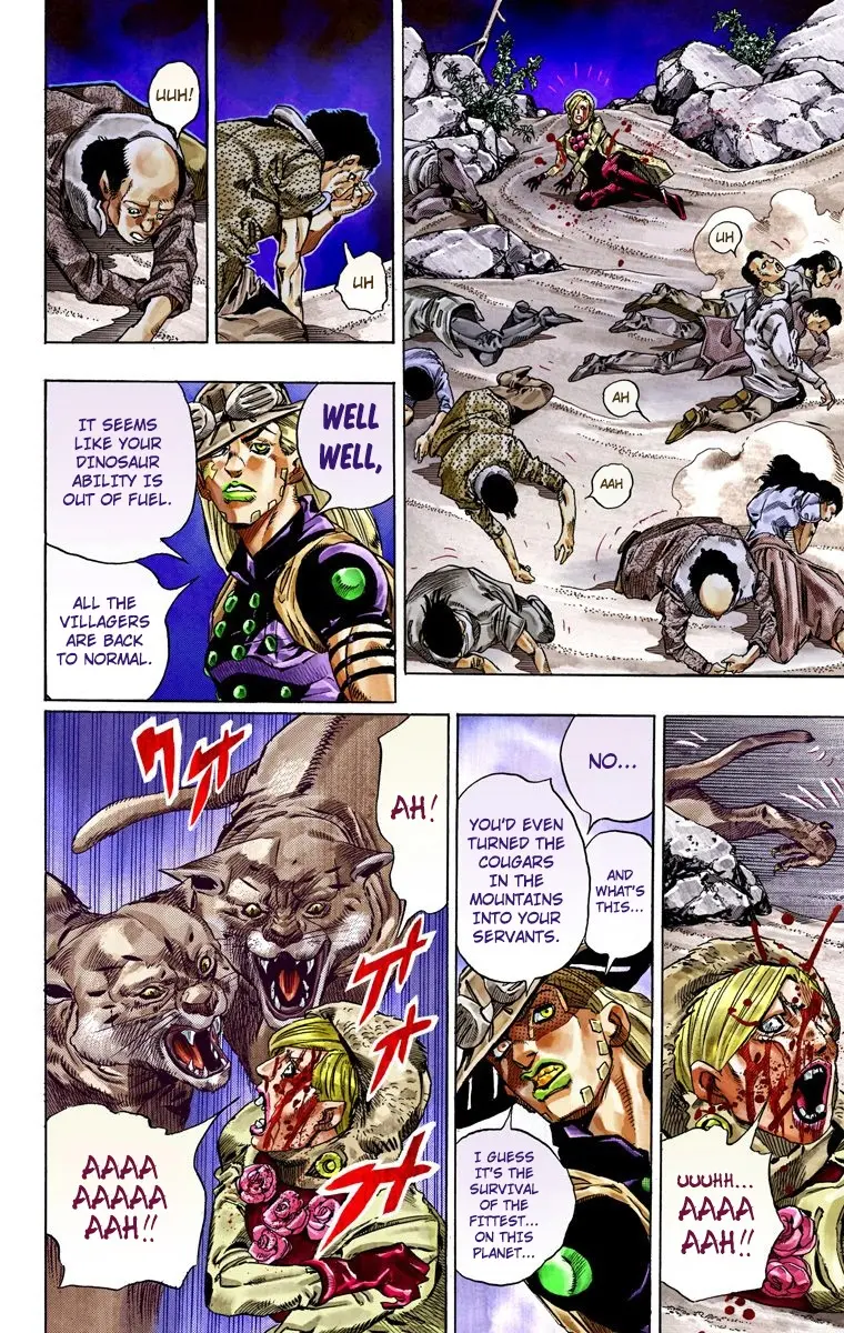 JoJo's Bizarre Adventure Steel Ball Run Colored Manga, chapter 31, page 40