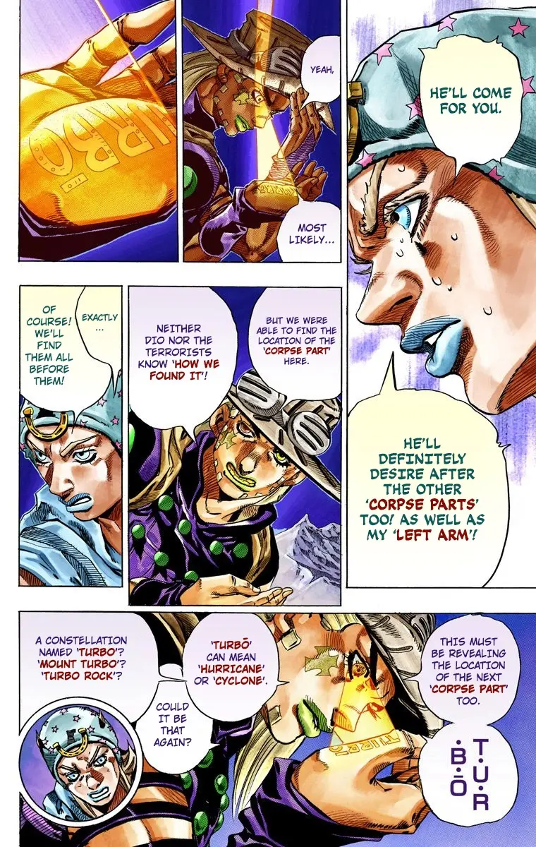 JoJo's Bizarre Adventure Steel Ball Run Colored Manga, chapter 31, page 48