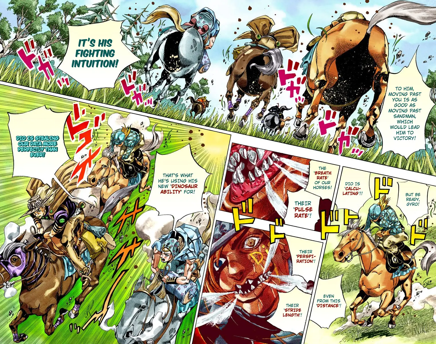JoJo's Bizarre Adventure Steel Ball Run Colored Manga, chapter 32, page 6