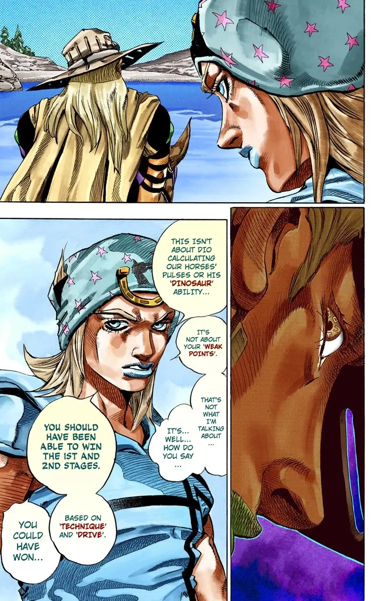 JoJo's Bizarre Adventure Steel Ball Run Colored Manga, chapter 32, page 14