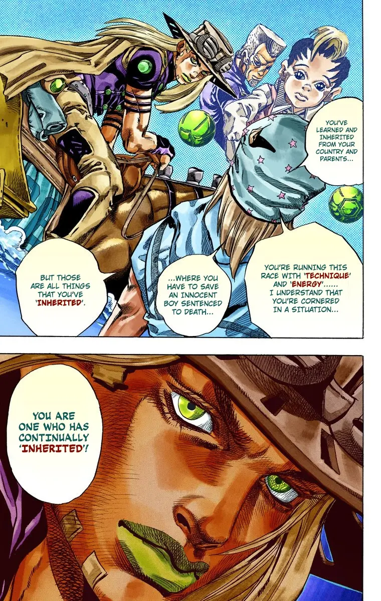 JoJo's Bizarre Adventure Steel Ball Run Colored Manga, chapter 32, page 16