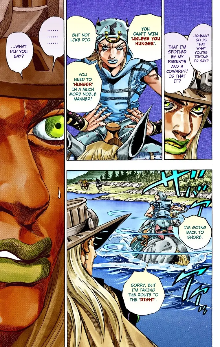 JoJo's Bizarre Adventure Steel Ball Run Colored Manga, chapter 32, page 18