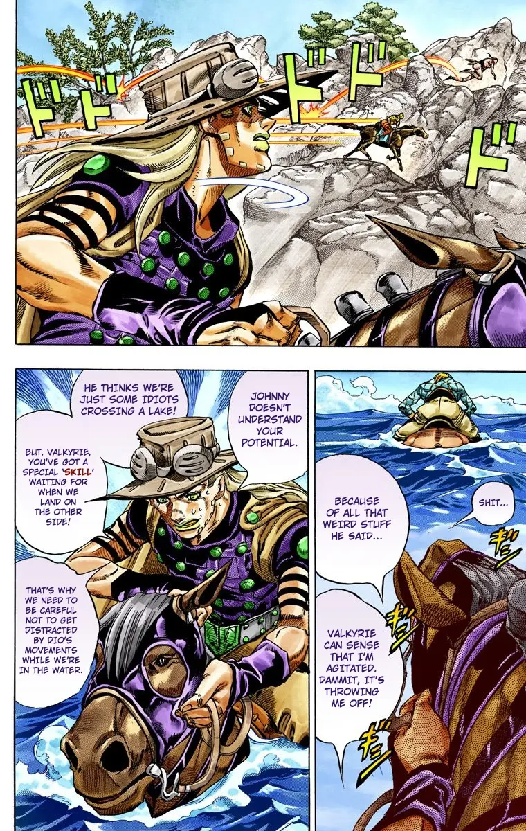 JoJo's Bizarre Adventure Steel Ball Run Colored Manga, chapter 32, page 21