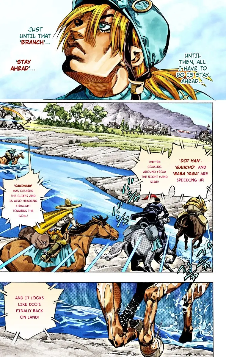 JoJo's Bizarre Adventure Steel Ball Run Colored Manga, chapter 32, page 24