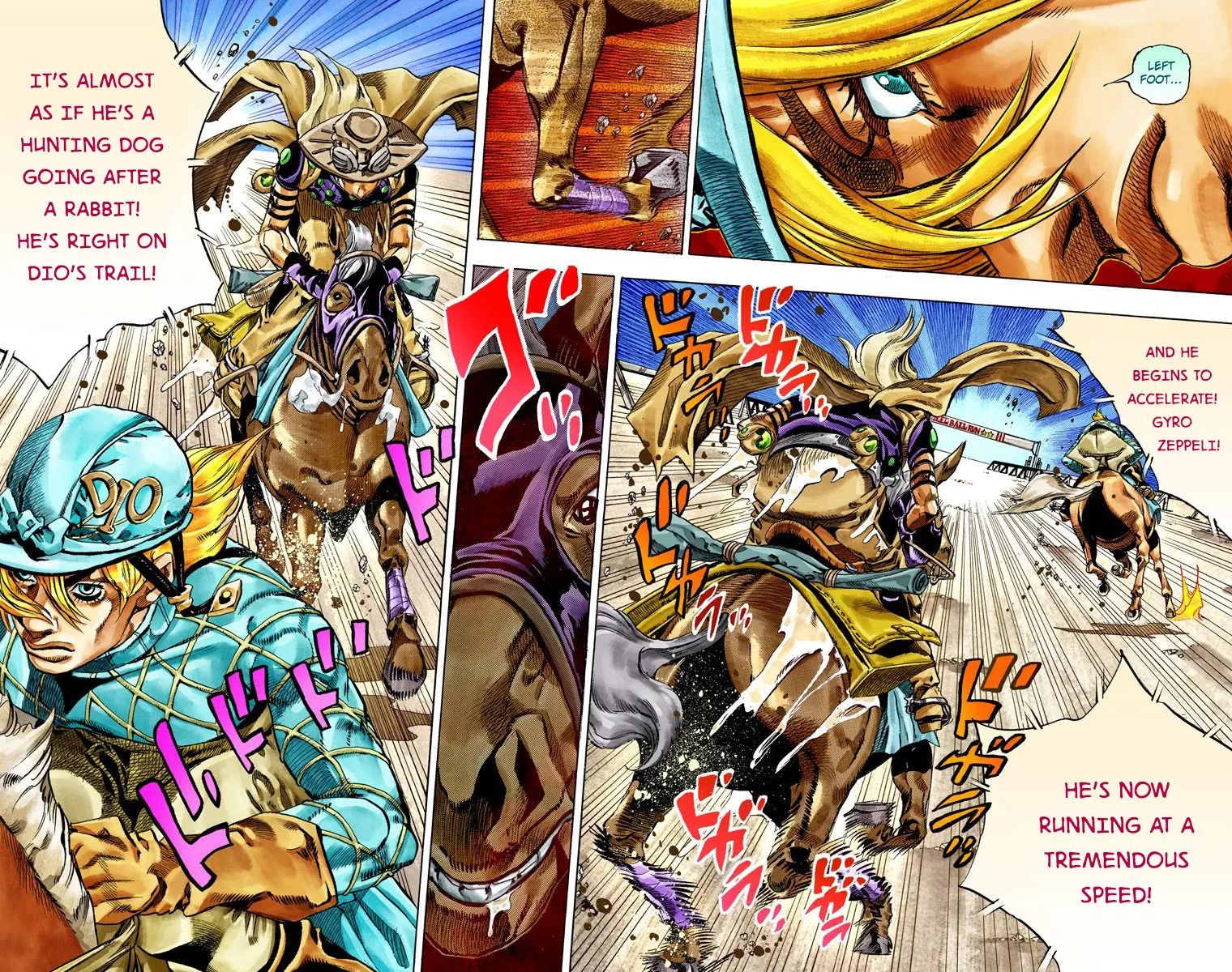 JoJo's Bizarre Adventure Steel Ball Run Colored Manga, chapter 32, page 26