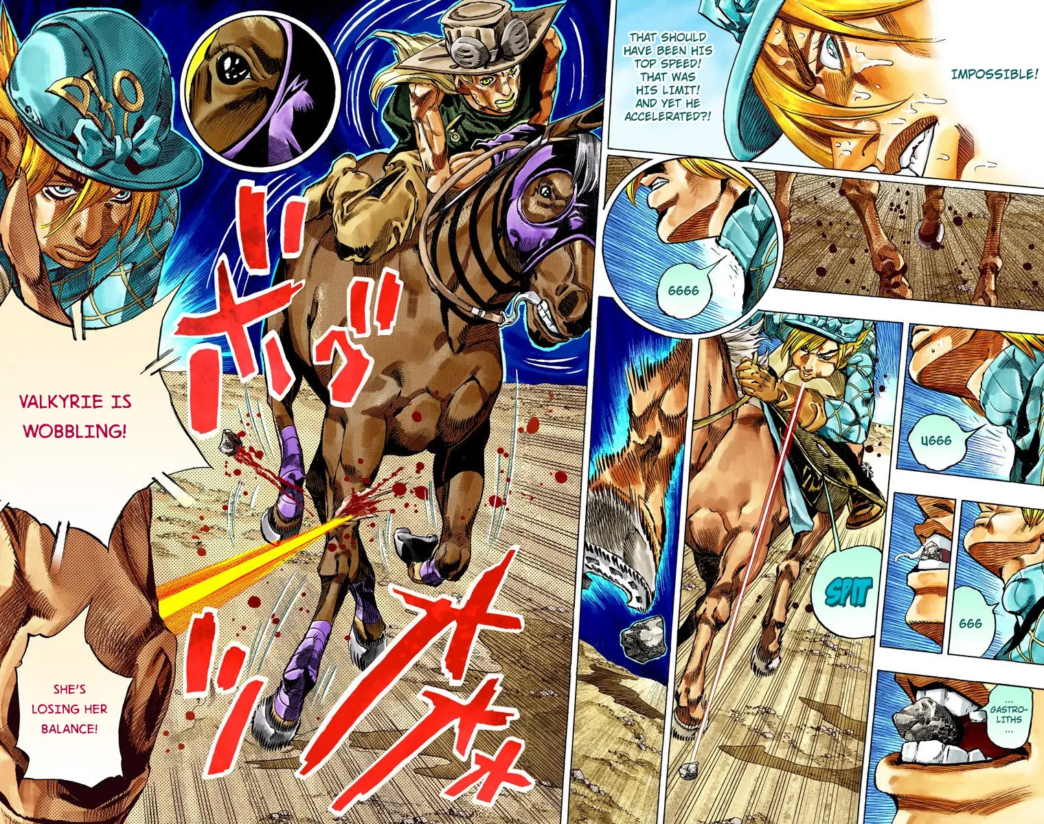 JoJo's Bizarre Adventure Steel Ball Run Colored Manga, chapter 32, page 34
