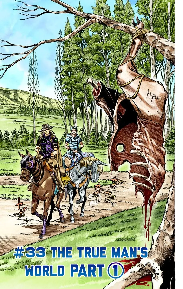 JoJo's Bizarre Adventure Steel Ball Run Colored Manga, chapter 33, page 2