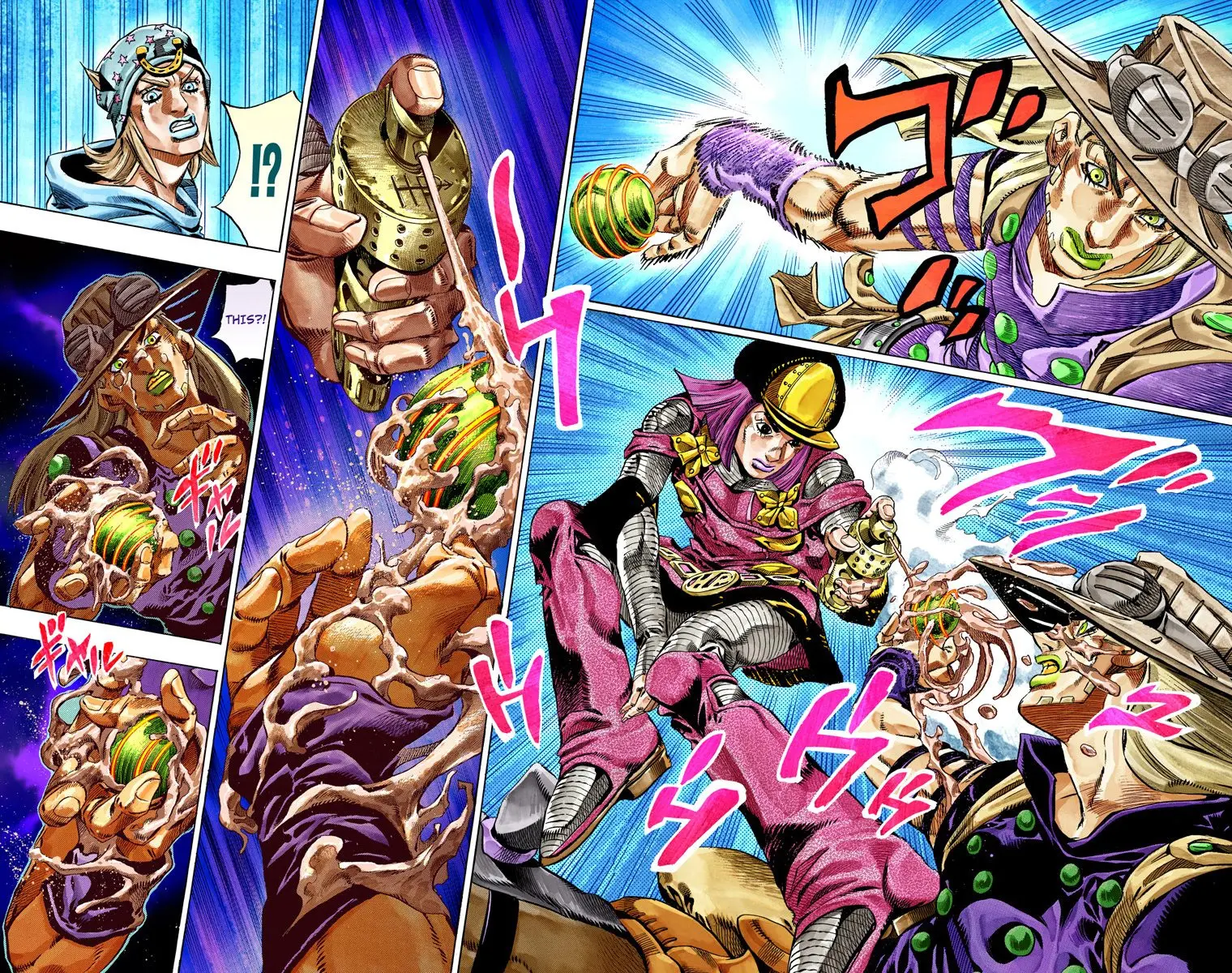 JoJo's Bizarre Adventure Steel Ball Run Colored Manga, chapter 33, page 8