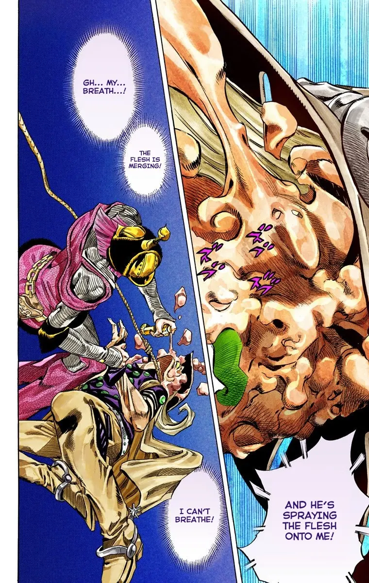 JoJo's Bizarre Adventure Steel Ball Run Colored Manga, chapter 33, page 13
