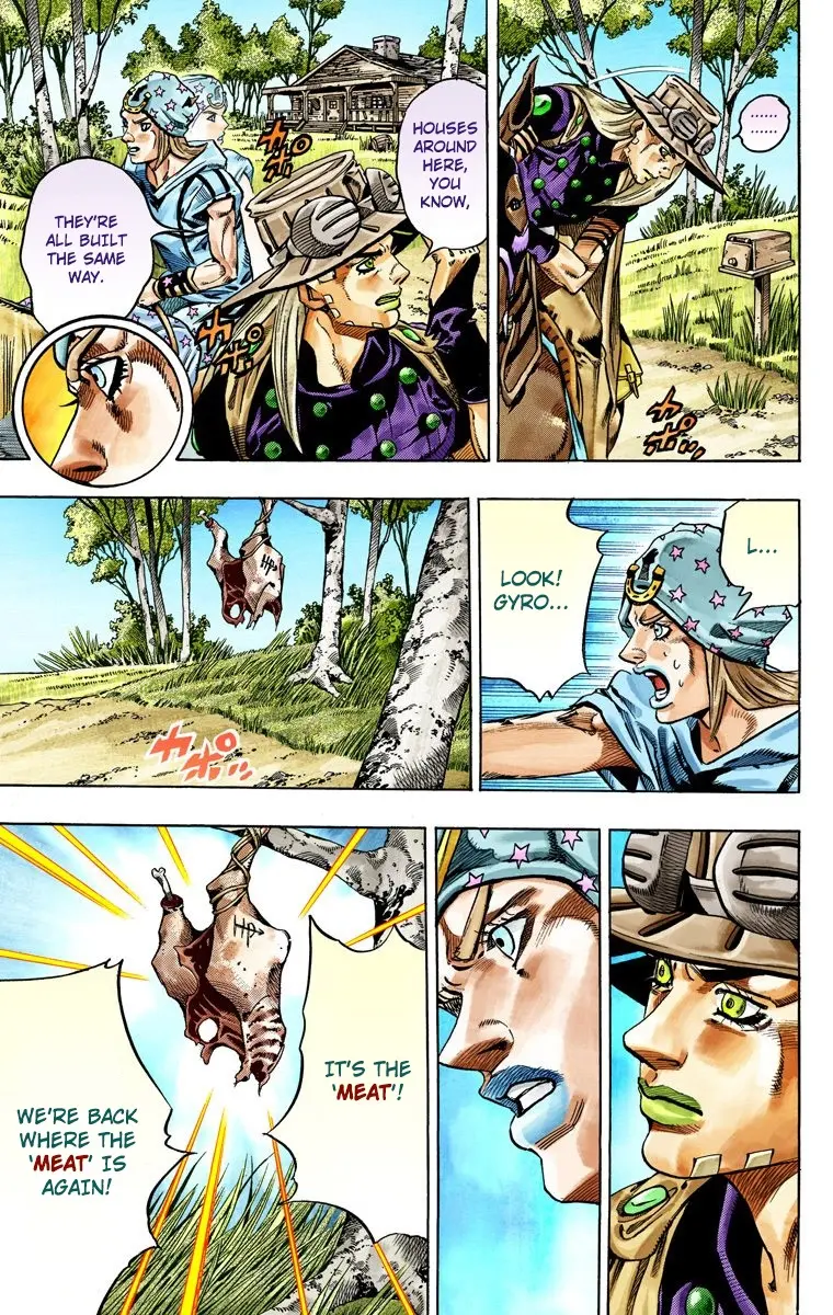JoJo's Bizarre Adventure Steel Ball Run Colored Manga, chapter 33, page 28