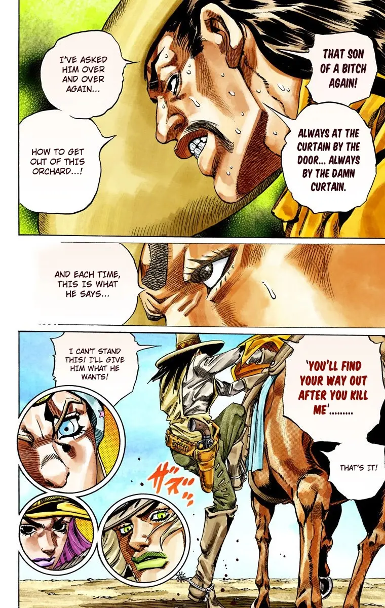 JoJo's Bizarre Adventure Steel Ball Run Colored Manga, chapter 33, page 39