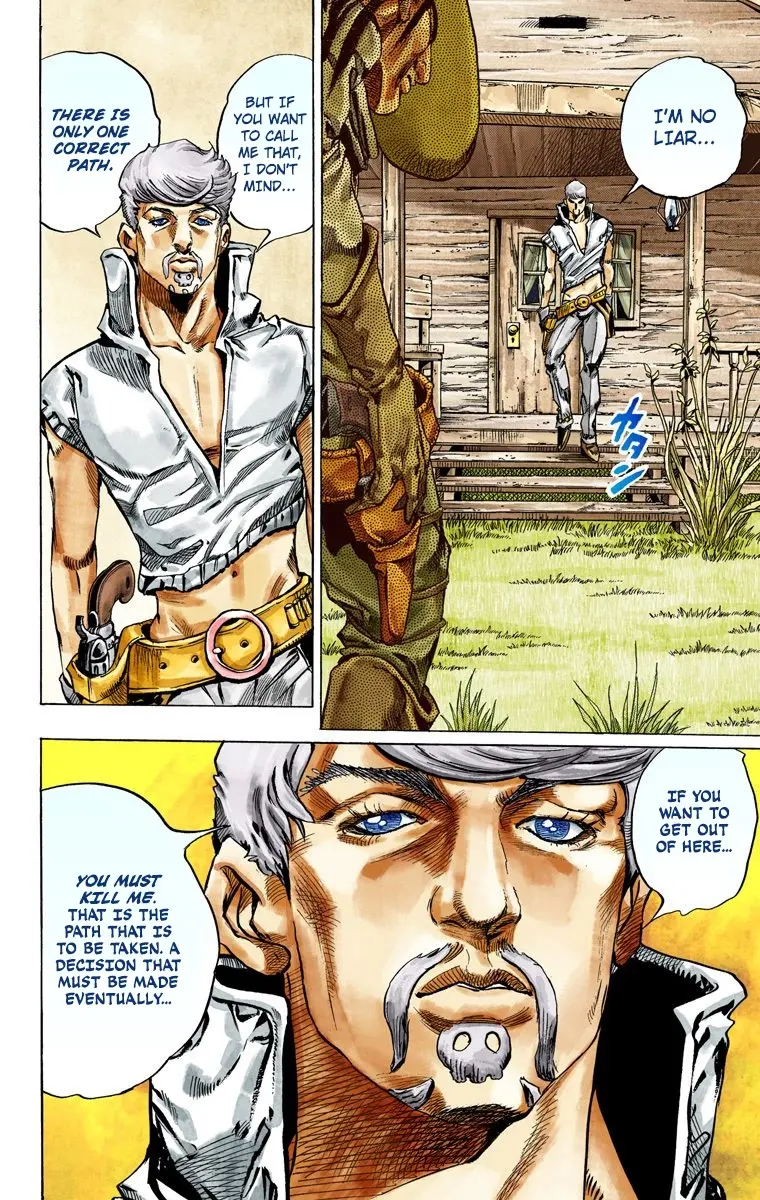 JoJo's Bizarre Adventure Steel Ball Run Colored Manga, chapter 33, page 44