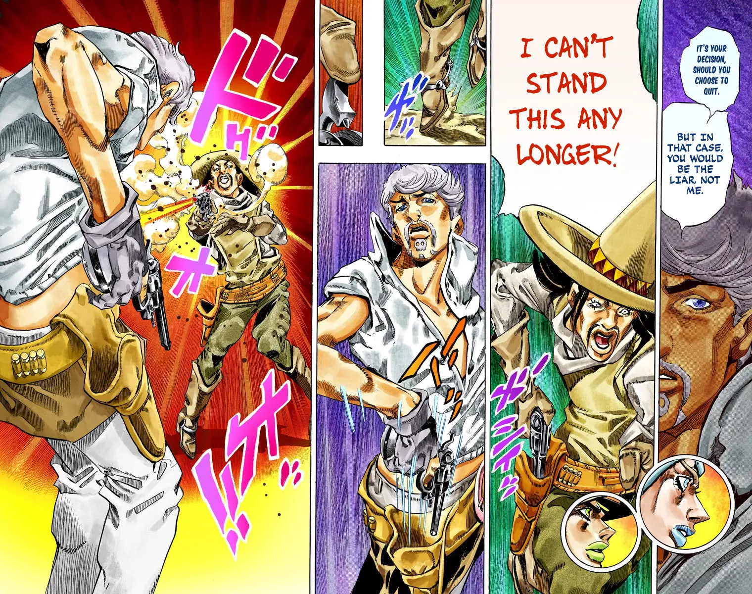 JoJo's Bizarre Adventure Steel Ball Run Colored Manga, chapter 33, page 47