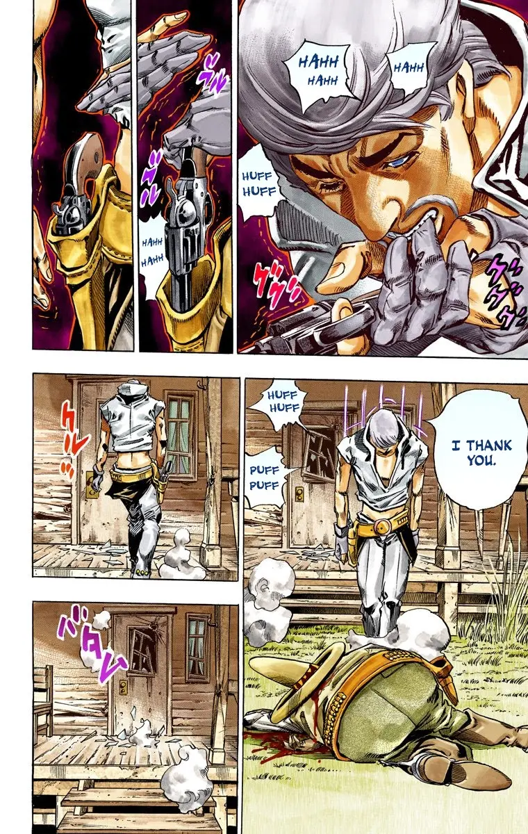 JoJo's Bizarre Adventure Steel Ball Run Colored Manga, chapter 33, page 54