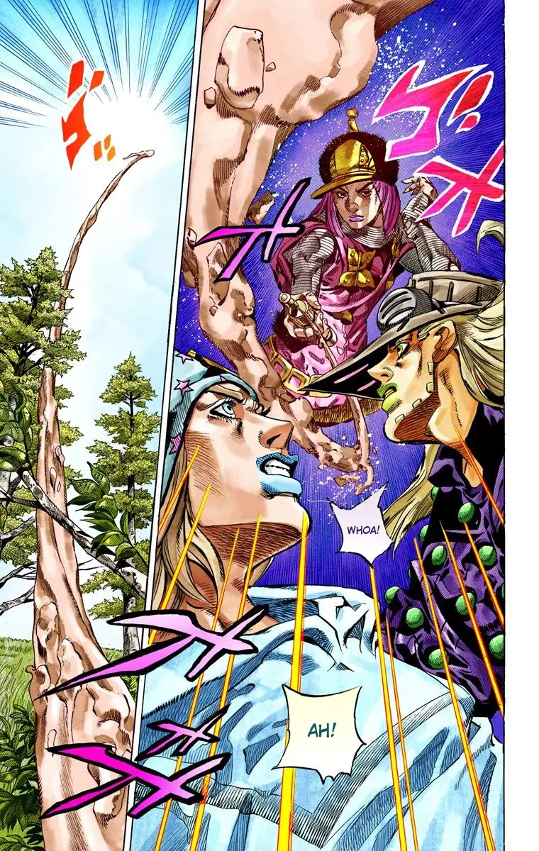 JoJo's Bizarre Adventure Steel Ball Run Colored Manga, chapter 34, page 15