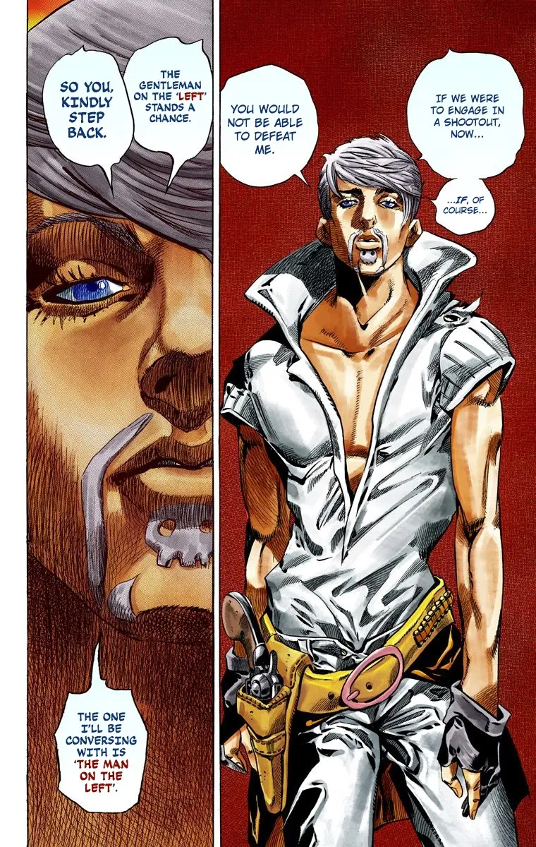JoJo's Bizarre Adventure Steel Ball Run Colored Manga, chapter 34, page 22