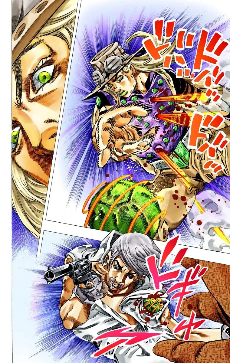 JoJo's Bizarre Adventure Steel Ball Run Colored Manga, chapter 34, page 26