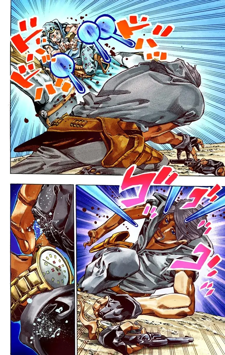 JoJo's Bizarre Adventure Steel Ball Run Colored Manga, chapter 34, page 37