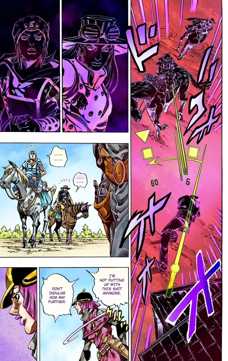 JoJo's Bizarre Adventure Steel Ball Run Colored Manga, chapter 34, page 38