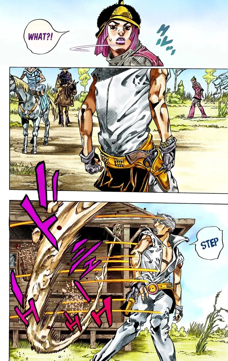 JoJo's Bizarre Adventure Steel Ball Run Colored Manga, chapter 34, page 39
