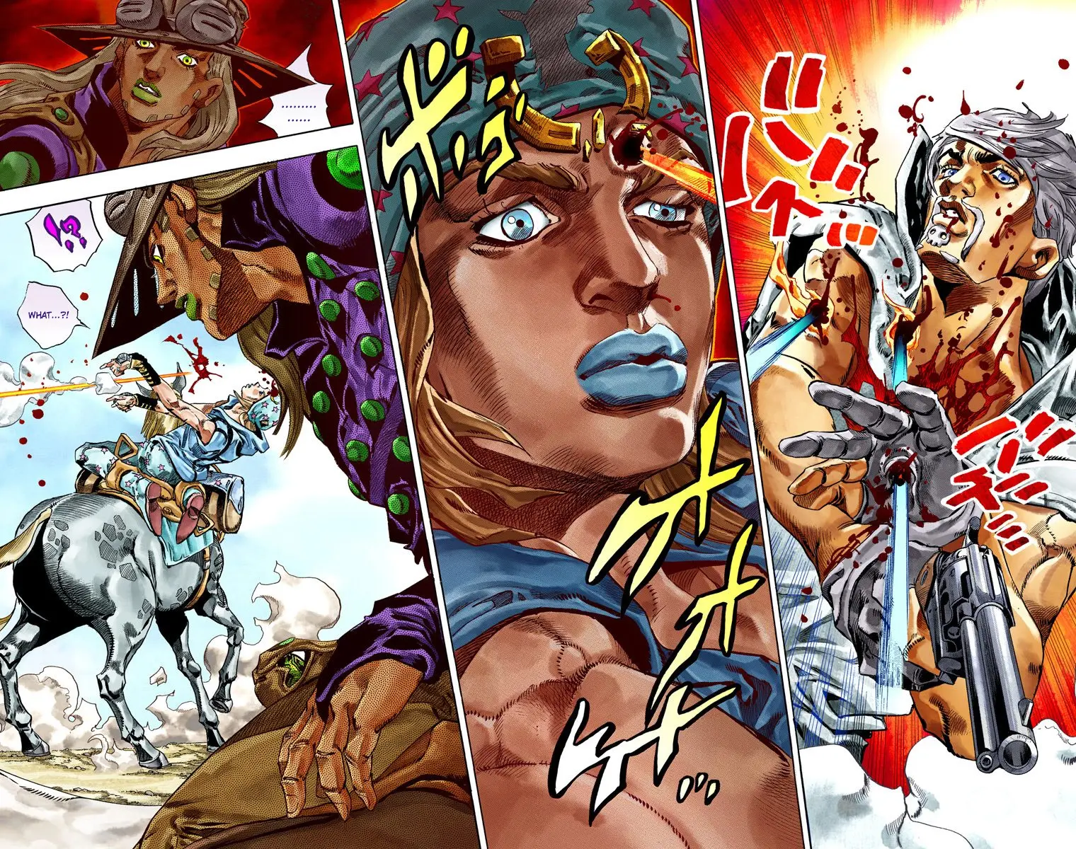 JoJo's Bizarre Adventure Steel Ball Run Colored Manga, chapter 34, page 44