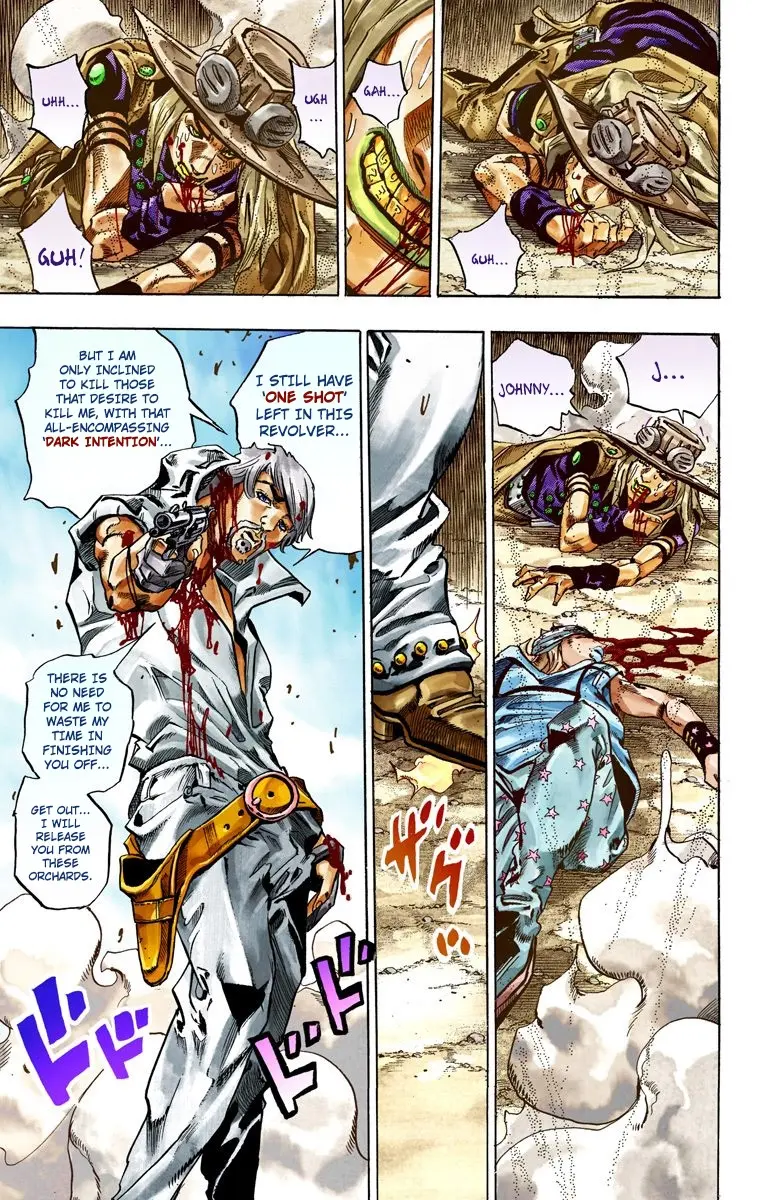 JoJo's Bizarre Adventure Steel Ball Run Colored Manga, chapter 34, page 50