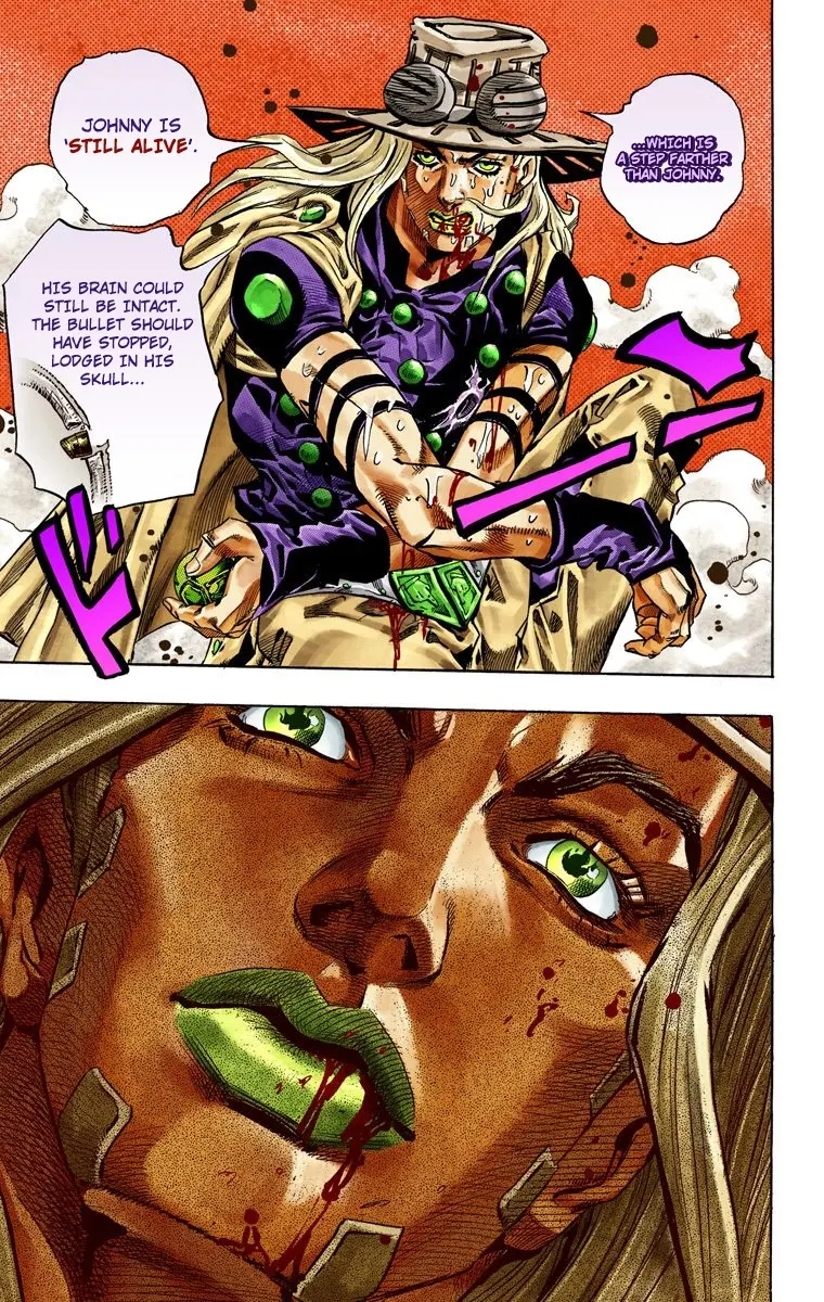 JoJo's Bizarre Adventure Steel Ball Run Colored Manga, chapter 34, page 54