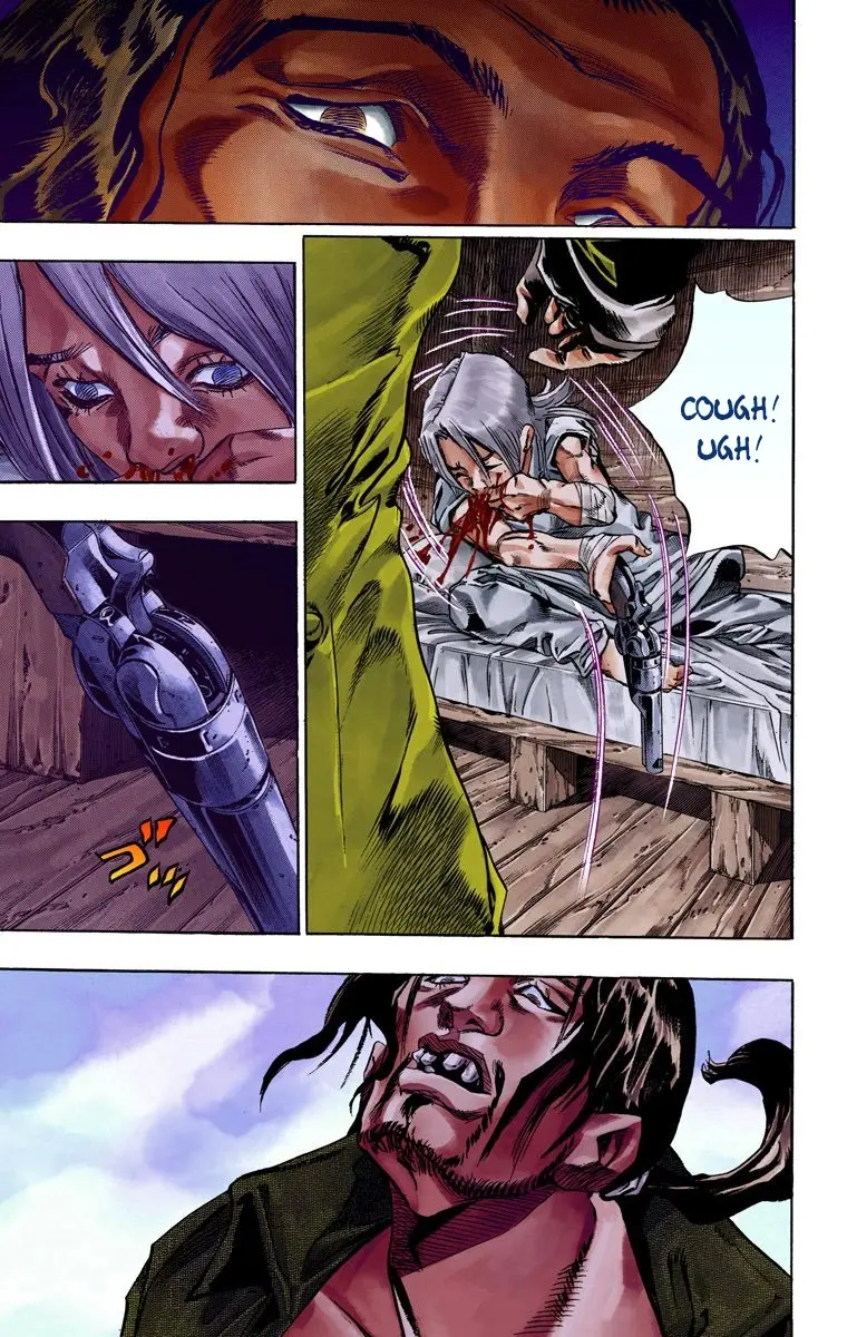 JoJo's Bizarre Adventure Steel Ball Run Colored Manga, chapter 35, page 11