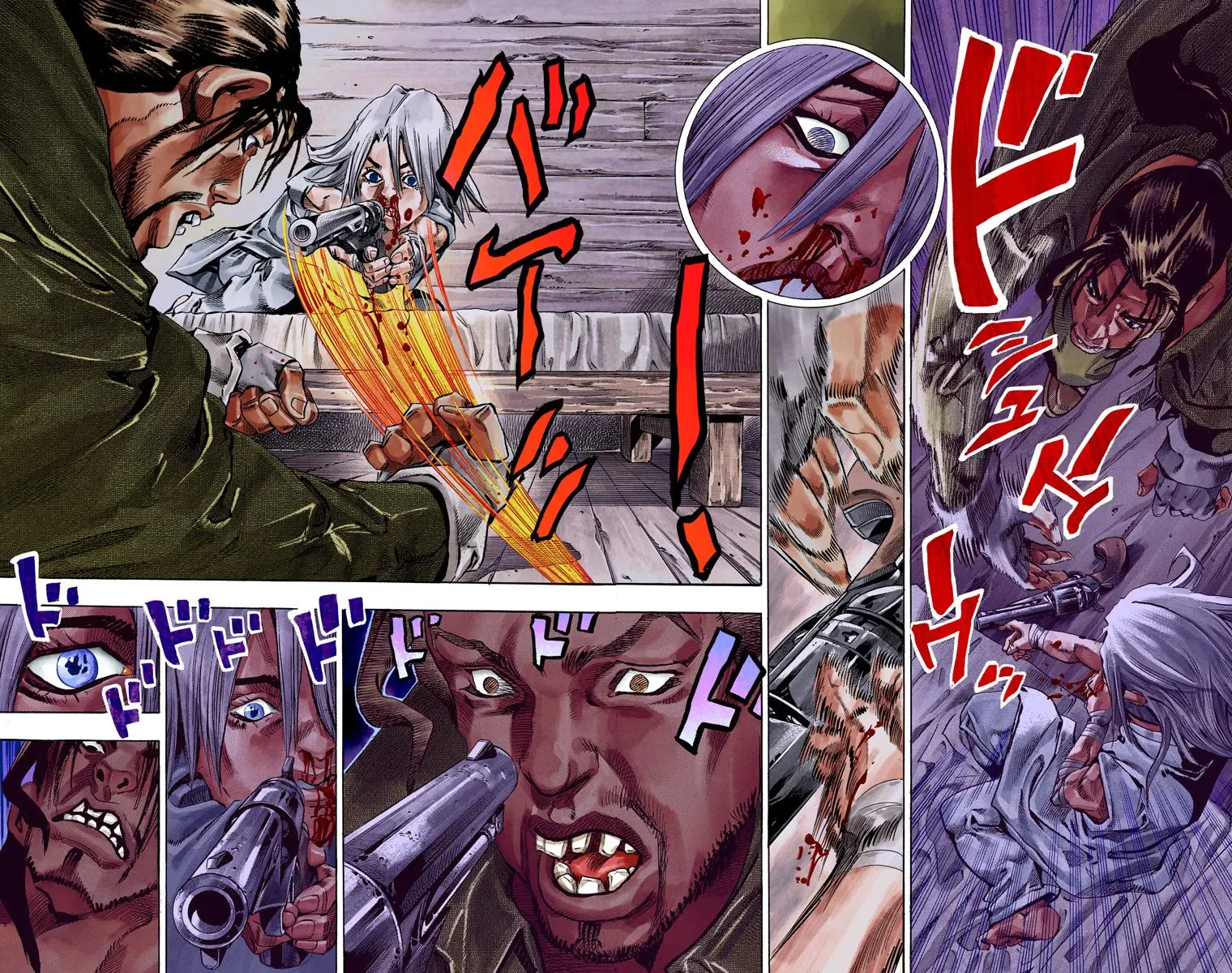JoJo's Bizarre Adventure Steel Ball Run Colored Manga, chapter 35, page 12