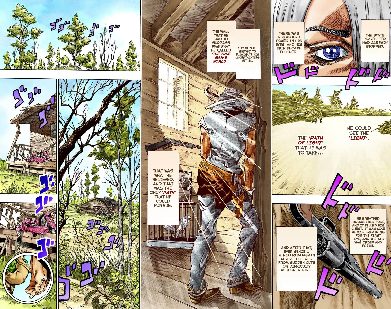 JoJo's Bizarre Adventure Steel Ball Run Colored Manga, chapter 35, page 14