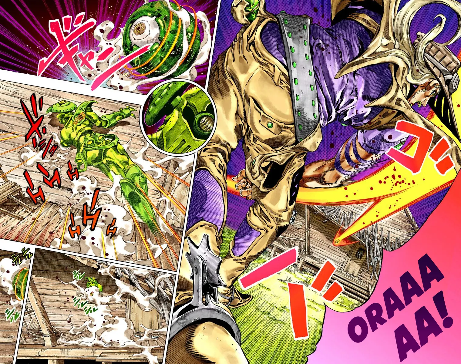 JoJo's Bizarre Adventure Steel Ball Run Colored Manga, chapter 35, page 19