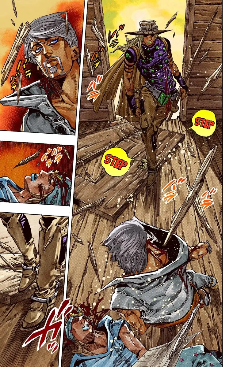 JoJo's Bizarre Adventure Steel Ball Run Colored Manga, chapter 35, page 26