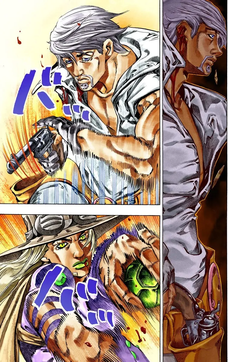 JoJo's Bizarre Adventure Steel Ball Run Colored Manga, chapter 35, page 29