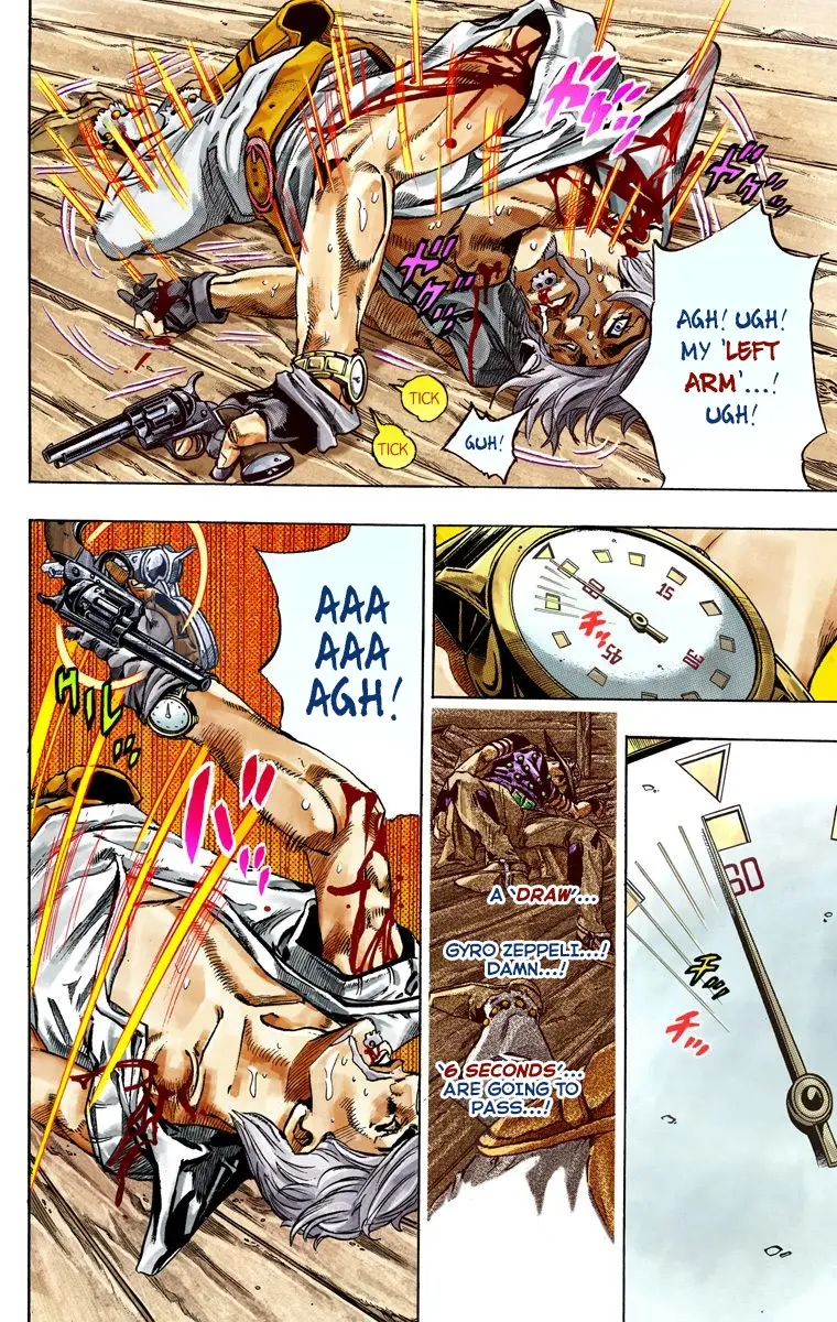 JoJo's Bizarre Adventure Steel Ball Run Colored Manga, chapter 35, page 32