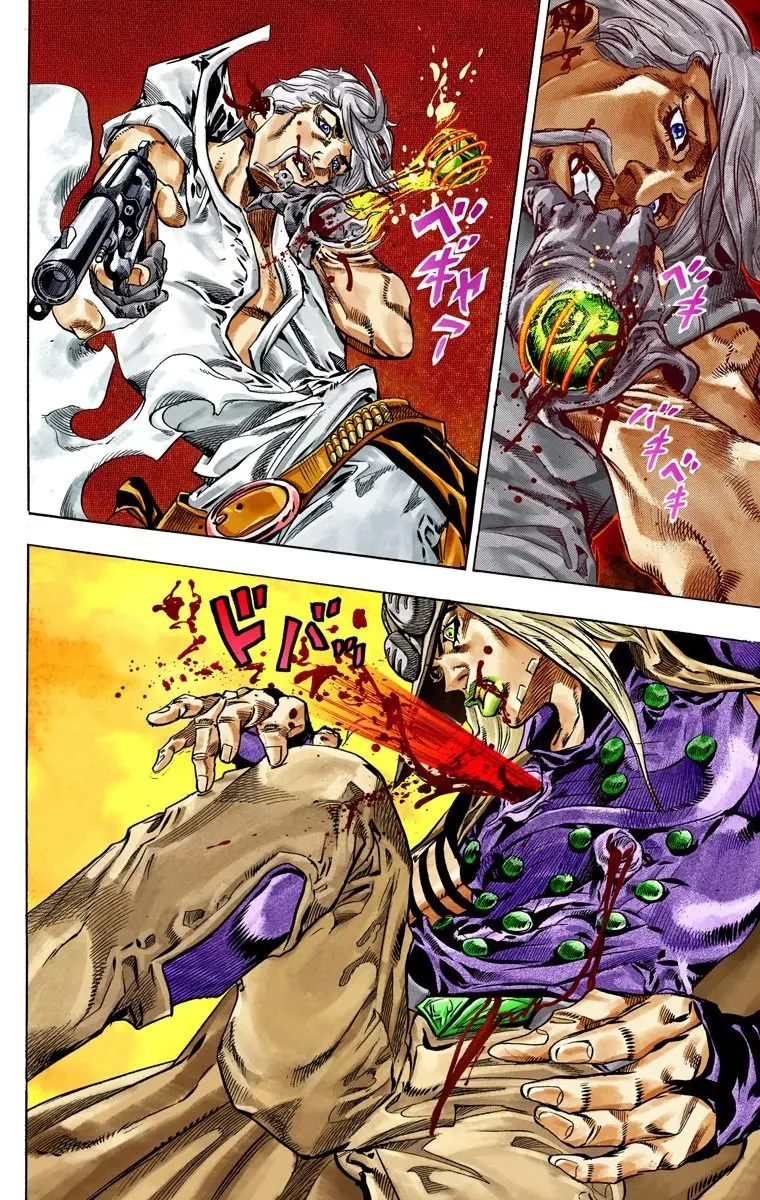 JoJo's Bizarre Adventure Steel Ball Run Colored Manga, chapter 35, page 36
