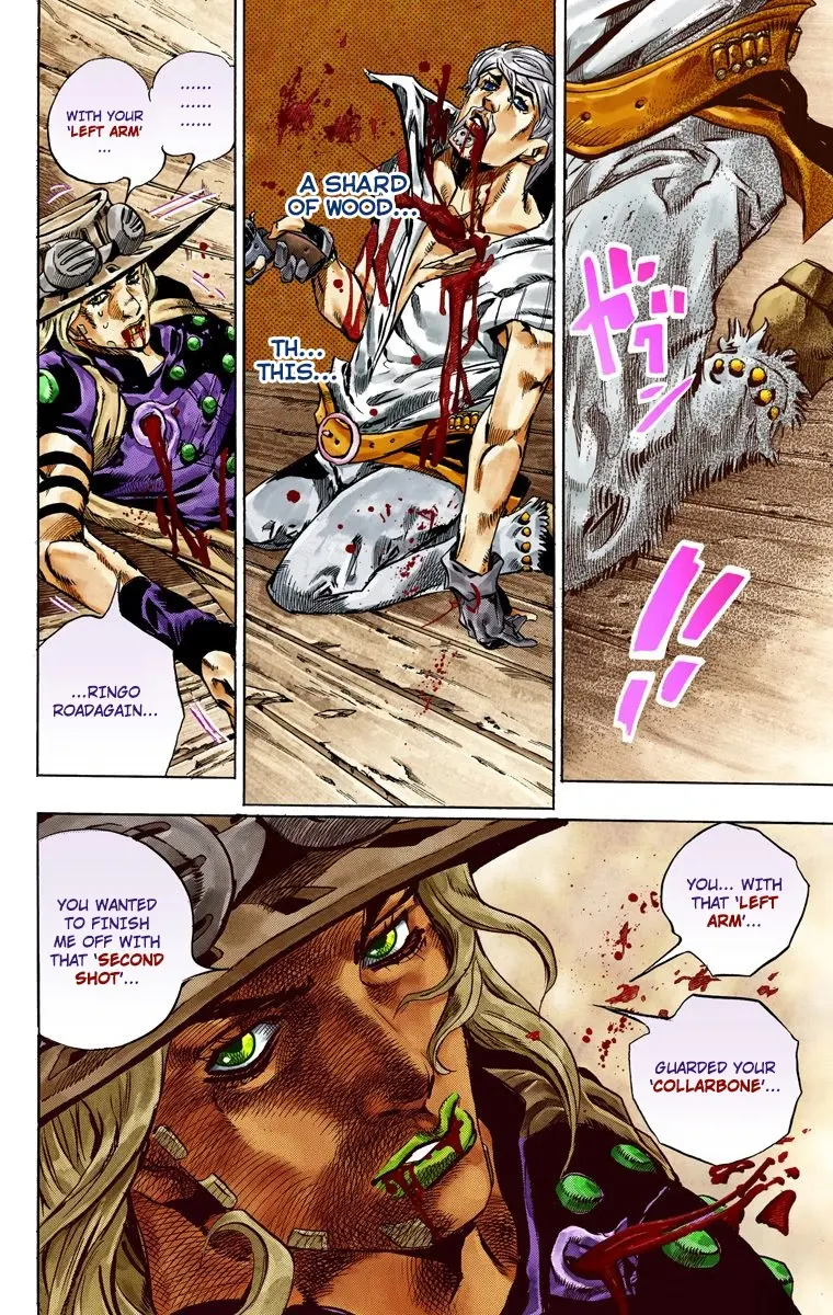 JoJo's Bizarre Adventure Steel Ball Run Colored Manga, chapter 35, page 39