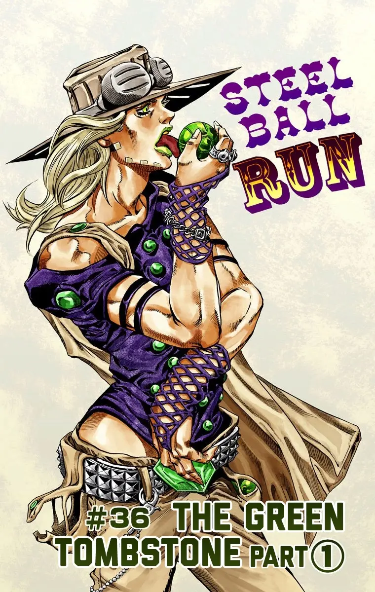 JoJo's Bizarre Adventure Steel Ball Run Colored Manga, chapter 36, page 2