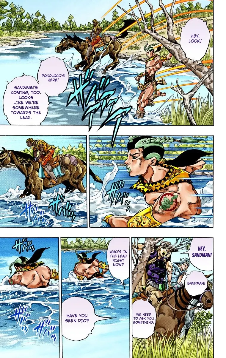 JoJo's Bizarre Adventure Steel Ball Run Colored Manga, chapter 36, page 12