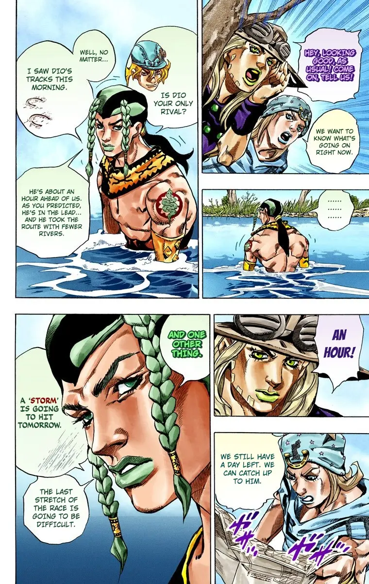 JoJo's Bizarre Adventure Steel Ball Run Colored Manga, chapter 36, page 13