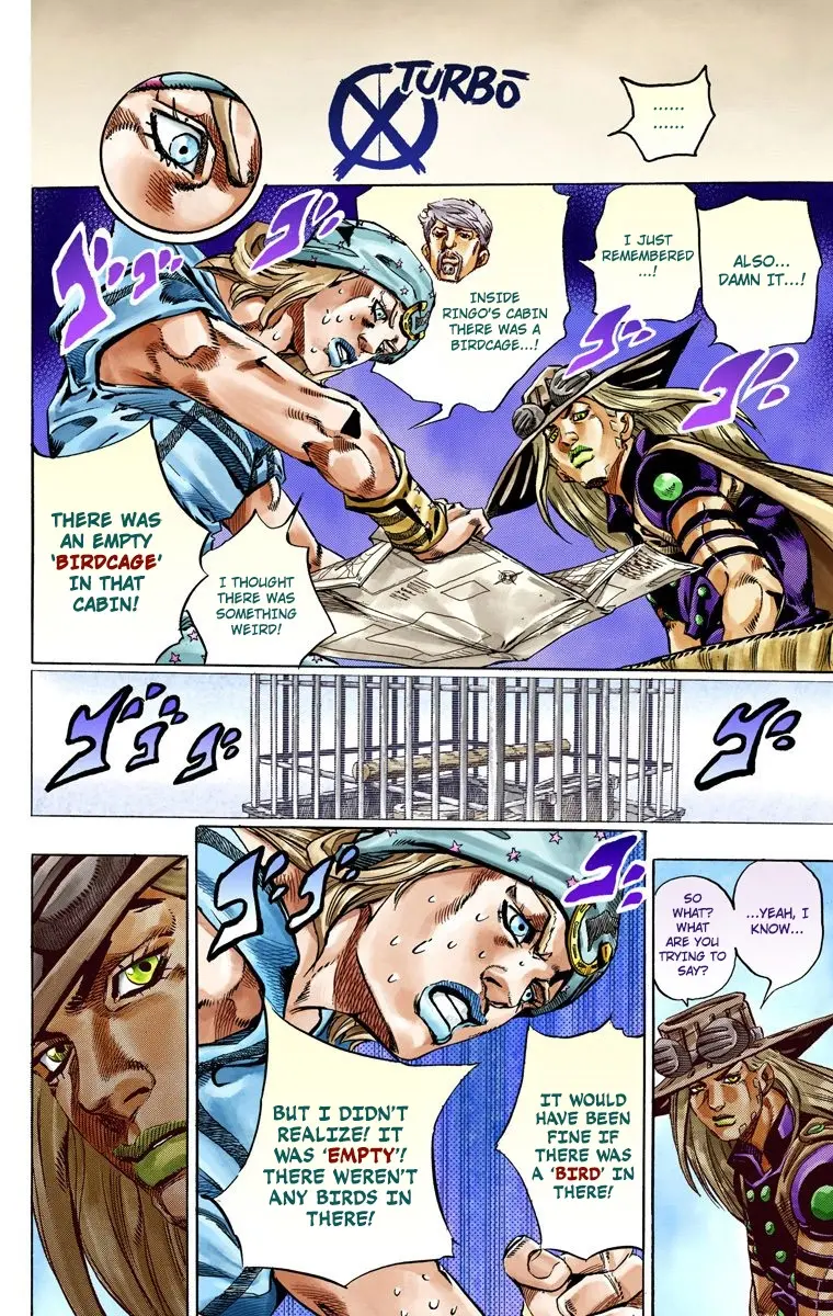 JoJo's Bizarre Adventure Steel Ball Run Colored Manga, chapter 36, page 17