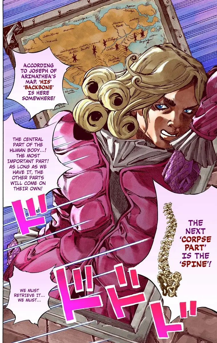 JoJo's Bizarre Adventure Steel Ball Run Colored Manga, chapter 36, page 23