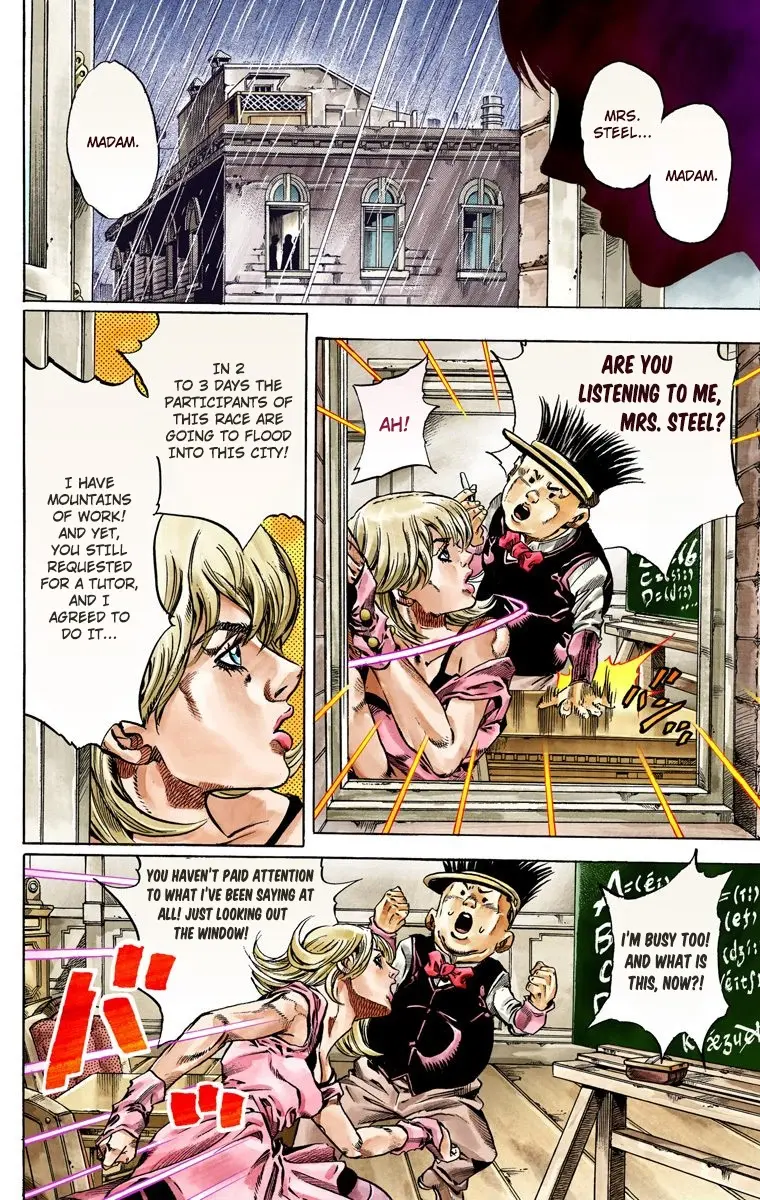 JoJo's Bizarre Adventure Steel Ball Run Colored Manga, chapter 36, page 25