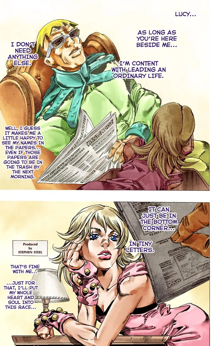 JoJo's Bizarre Adventure Steel Ball Run Colored Manga, chapter 36, page 28