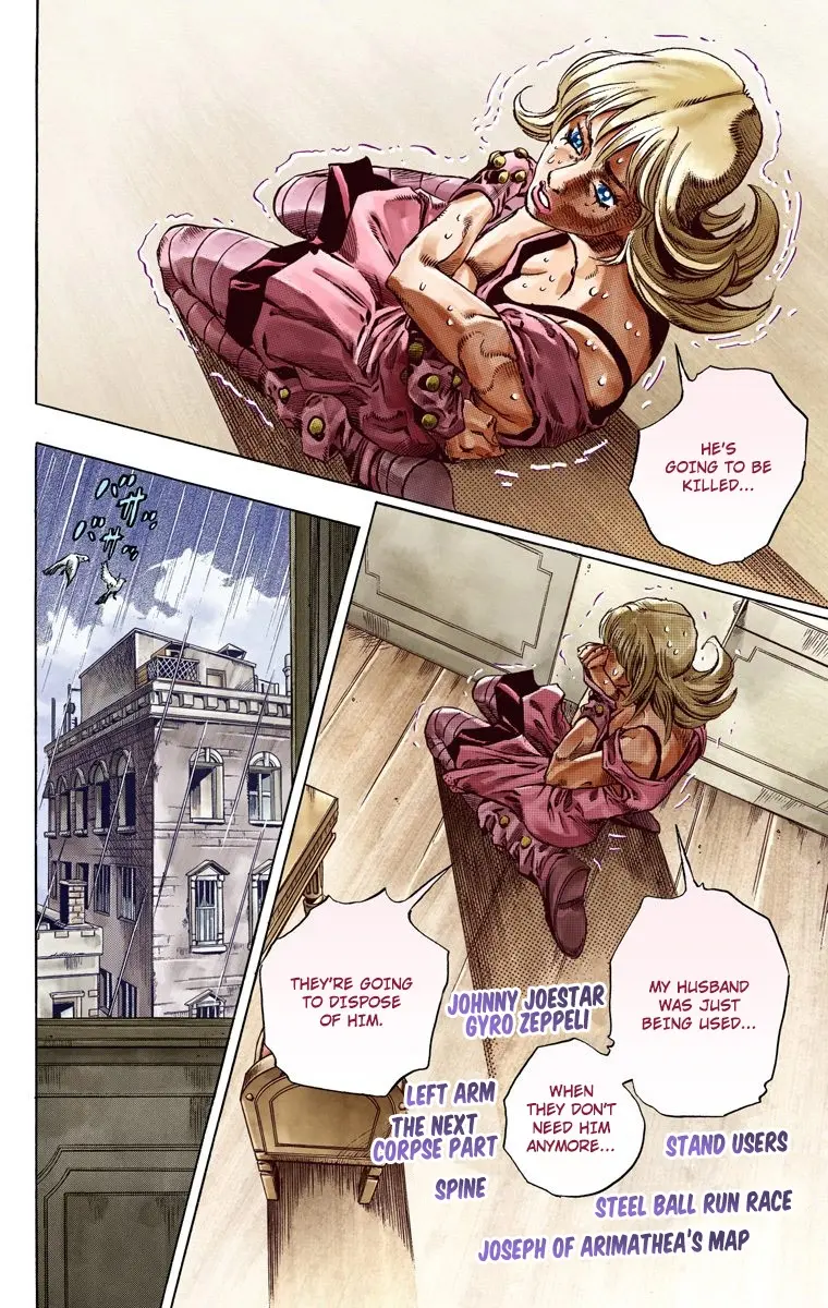 JoJo's Bizarre Adventure Steel Ball Run Colored Manga, chapter 36, page 29