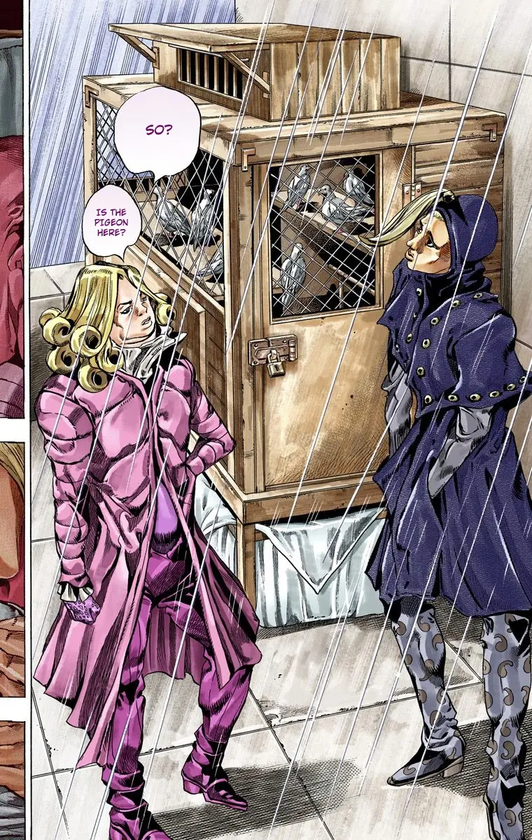 JoJo's Bizarre Adventure Steel Ball Run Colored Manga, chapter 36, page 37