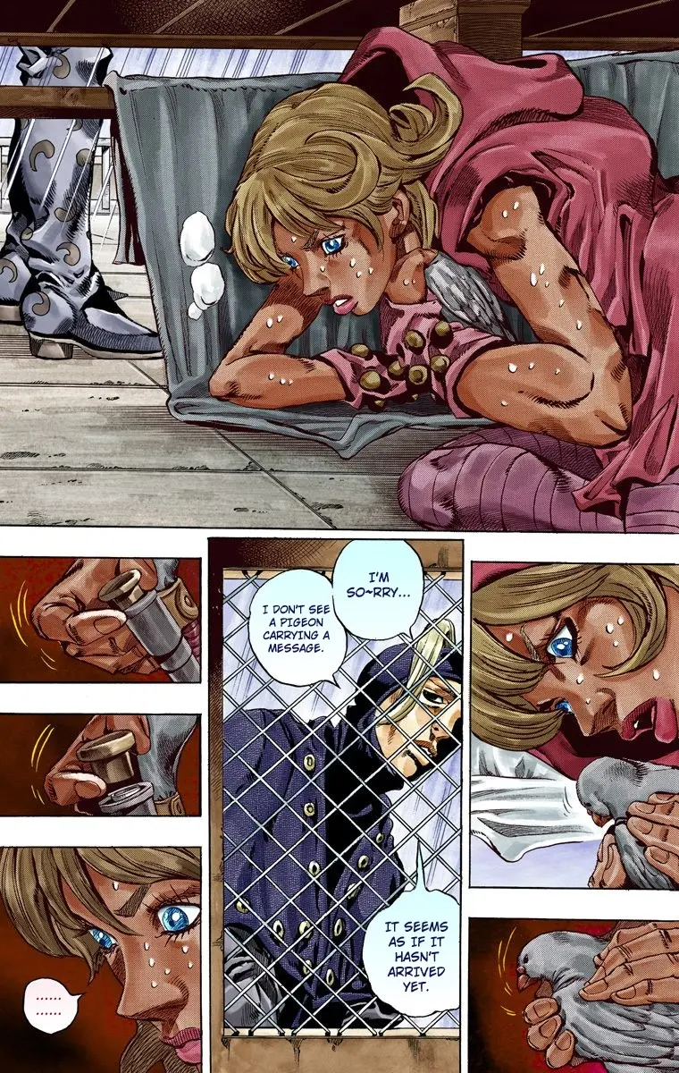 JoJo's Bizarre Adventure Steel Ball Run Colored Manga, chapter 36, page 38