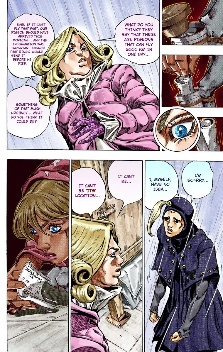 JoJo's Bizarre Adventure Steel Ball Run Colored Manga, chapter 36, page 39