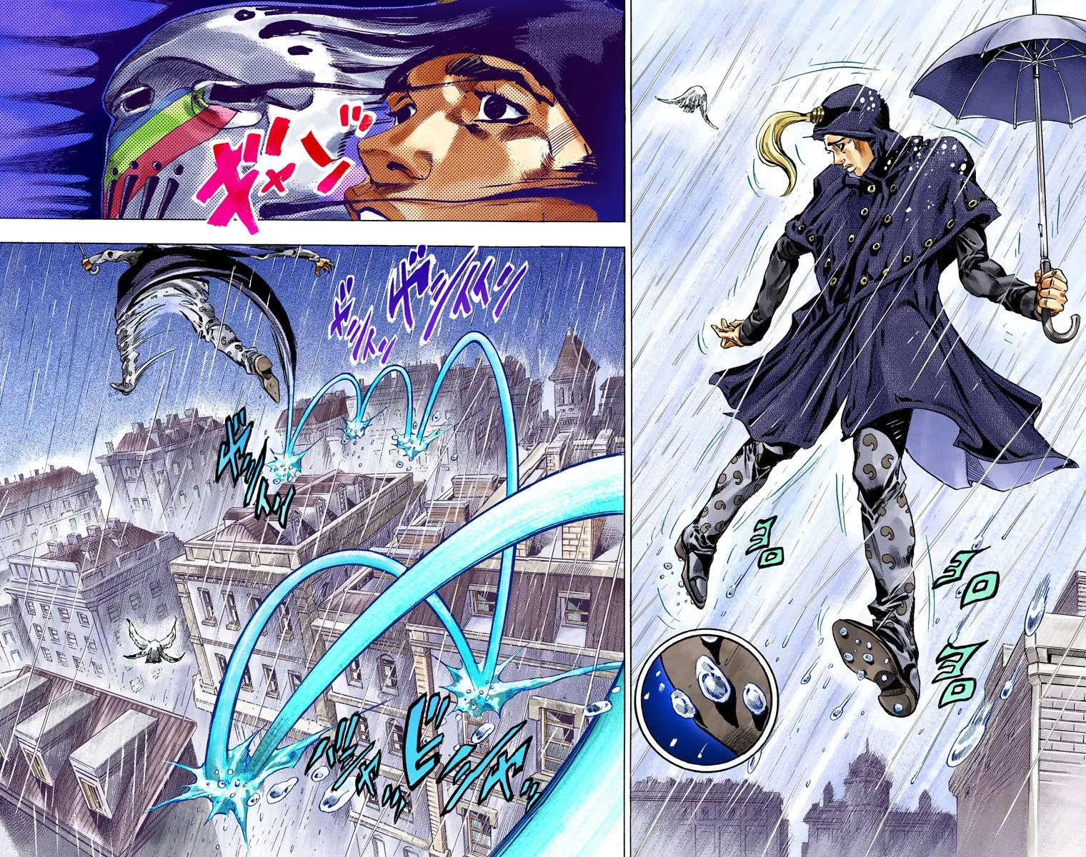 JoJo's Bizarre Adventure Steel Ball Run Colored Manga, chapter 36, page 48