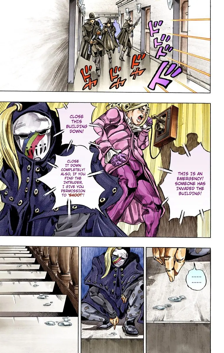 JoJo's Bizarre Adventure Steel Ball Run Colored Manga, chapter 36, page 55