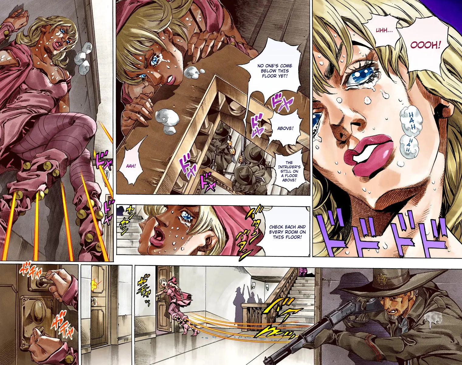JoJo's Bizarre Adventure Steel Ball Run Colored Manga, chapter 37, page 4